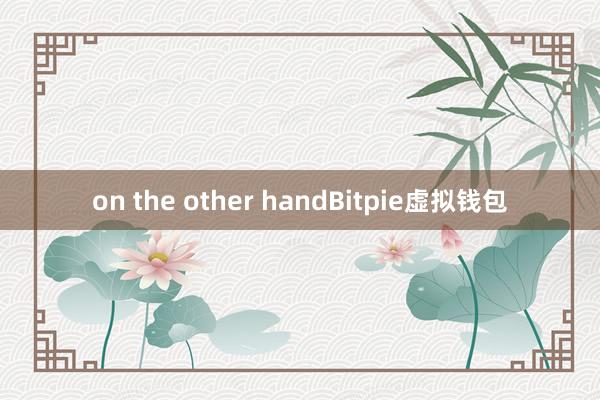 on the other handBitpie虚拟钱包